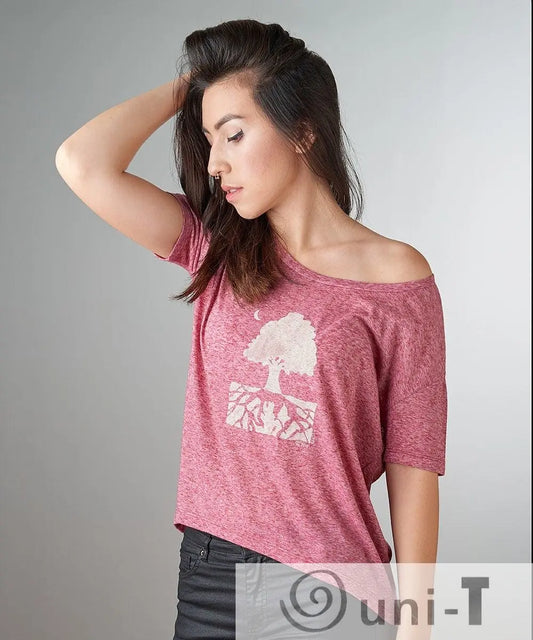 Mircro Burn Slouch Relaxed Fit T-shirt : LIMITED Uni-T