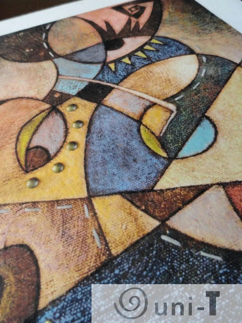 Modern decor, Abstract wall Art Prints, Giclee Print of Cubism Art by Eujin Kim Neilan, 8X10 Eujin Kim Neilan