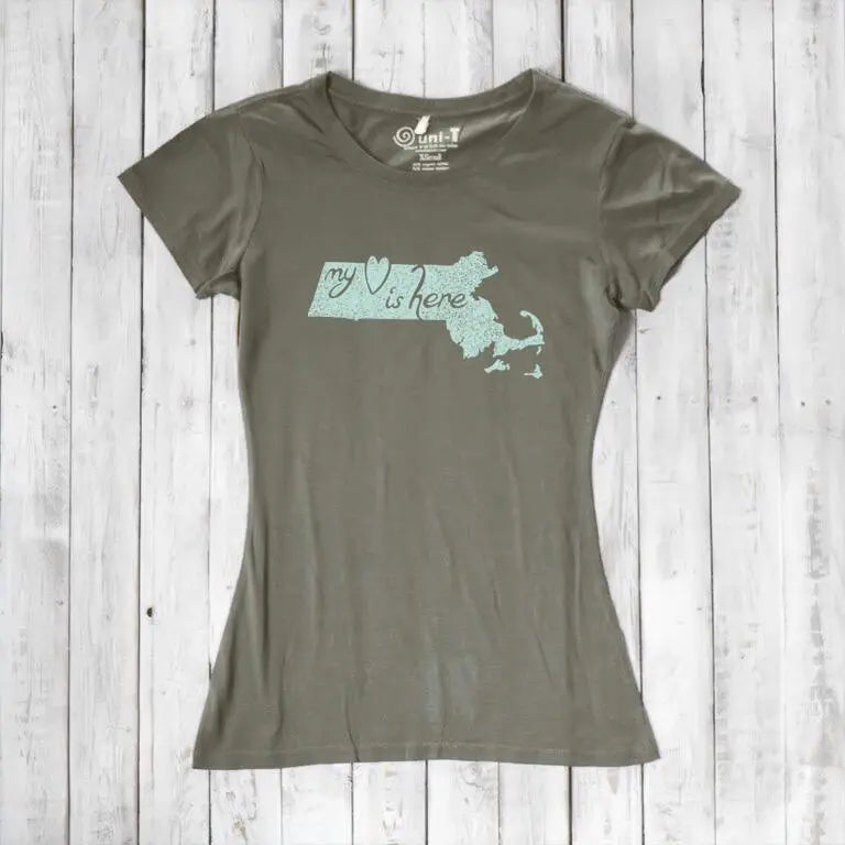 My Heart Is Here - Grab & Go for Women Uni-T