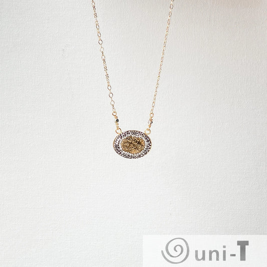 Pave Oval Necklaces Lisa Trachtman