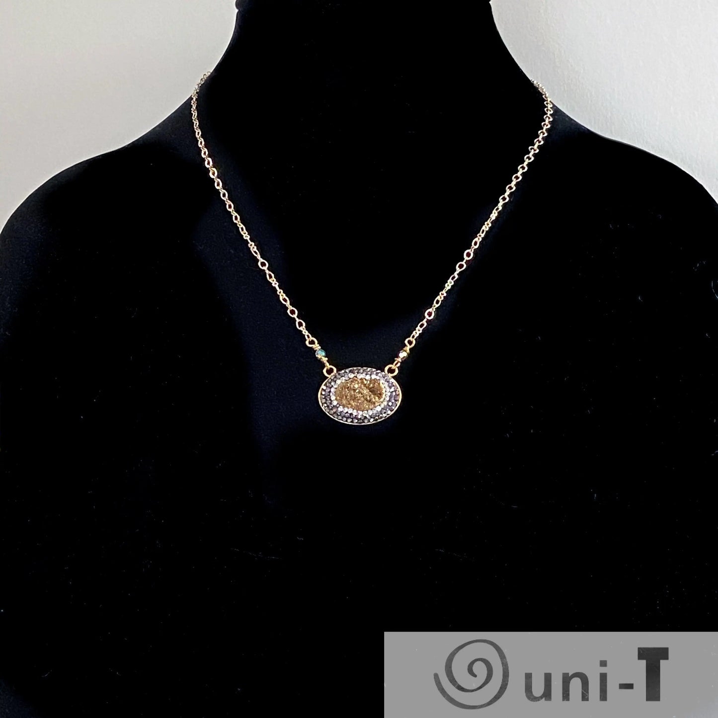 Pave Oval Necklaces Lisa Trachtman