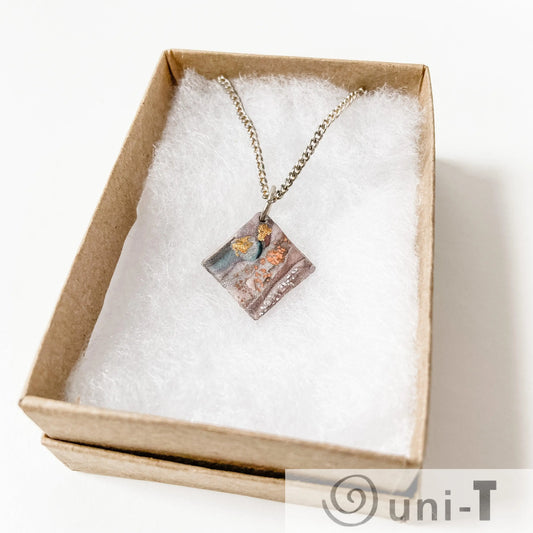Polymer Clay Pendant Necklace Sandrine Colson