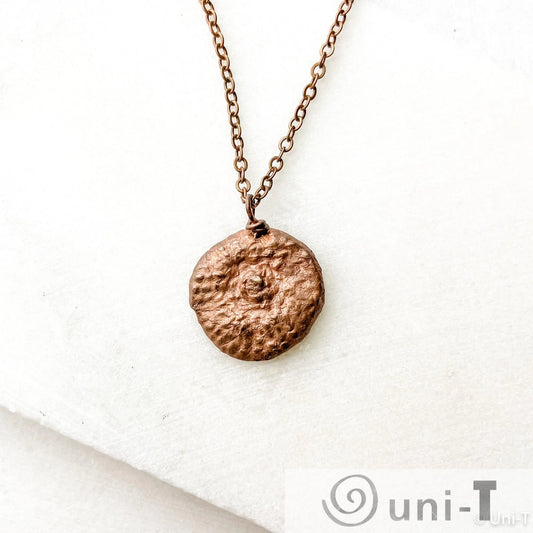 Precious Metal Clay Copper Acorn Top Necklaces Amy Vulfovich