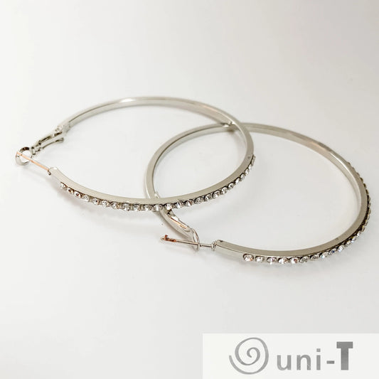 Rhinestone Hoops Lisa Trachtman