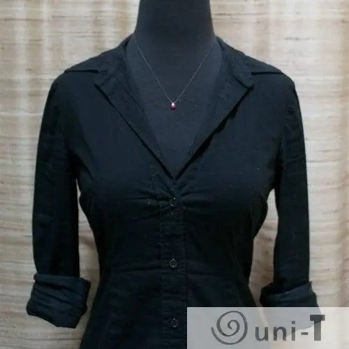 Ruby & Oxidized Silver Necklace Lara Gordon