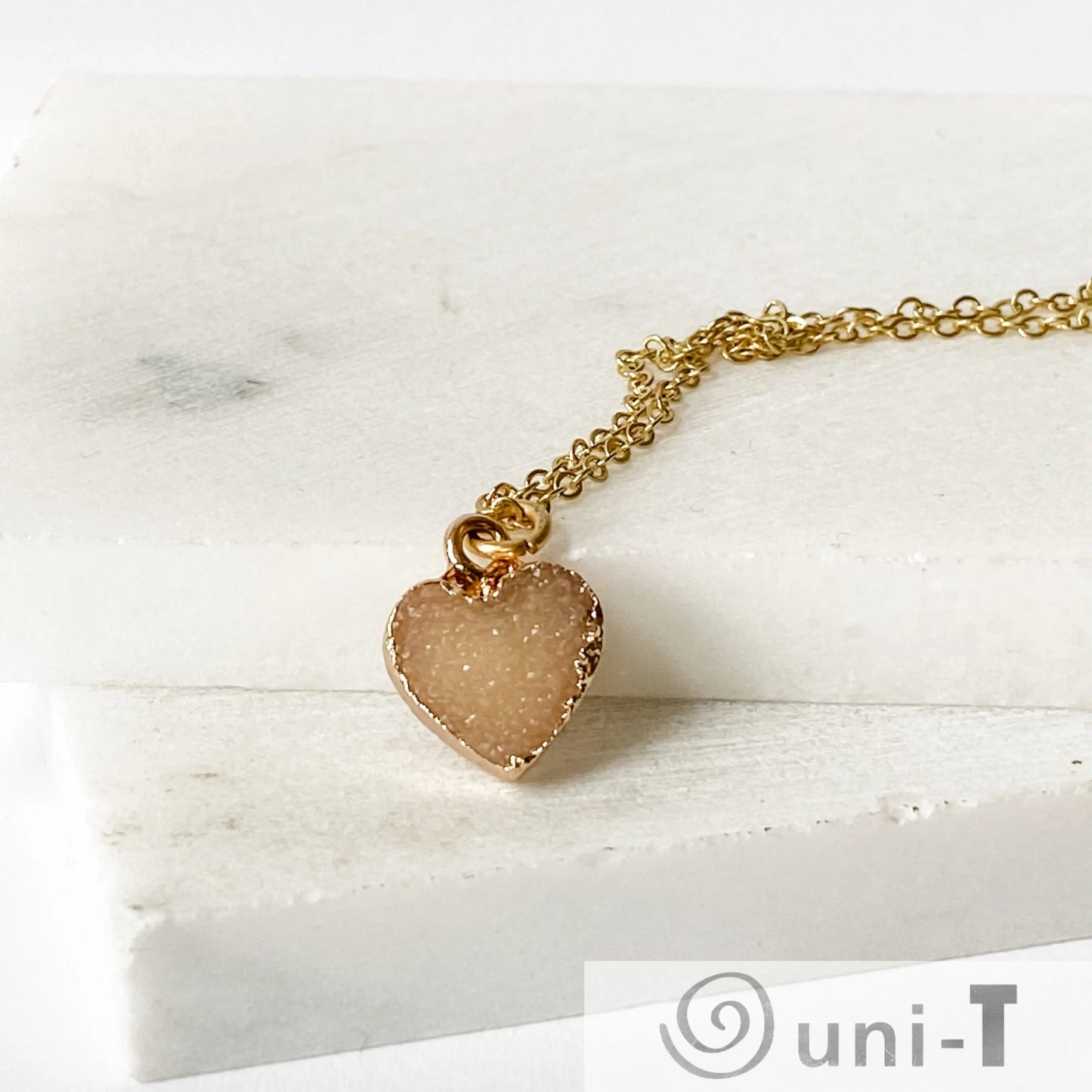 Stone Heart Necklace Lisa Trachtman