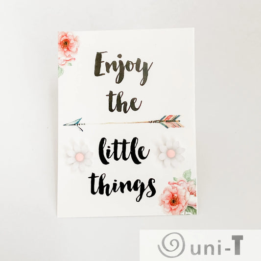 Tiny Daisy Flower Stud Earrings Lisa Trachtman