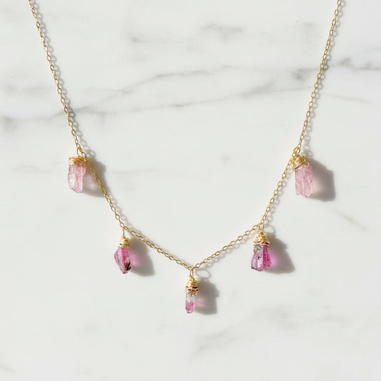 Tourmaline Silk Necklace Janine Gerade