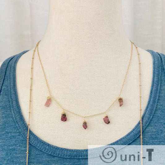 Tourmaline Silk Necklace Janine Gerade