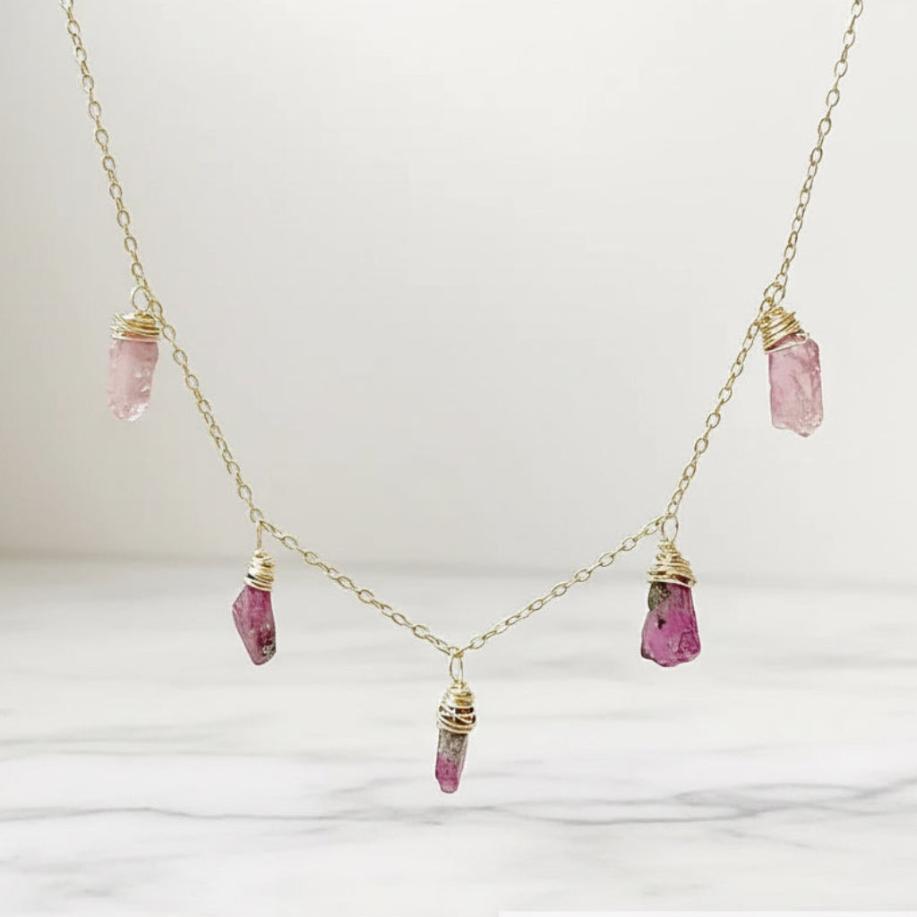 Tourmaline Silk Necklace Janine Gerade