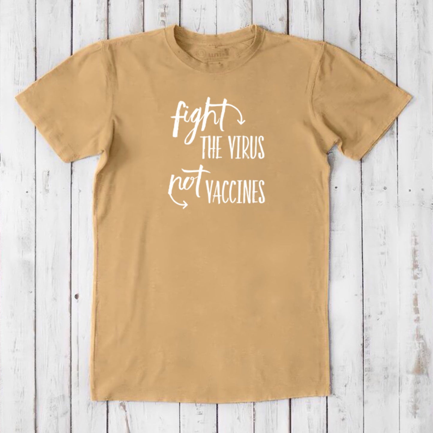 Vaccine T-shirt for Men Uni-T