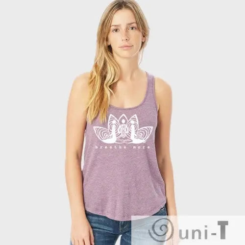 Vintage Washed Tank Top for Women - Breathe More Uni-T