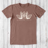 Yoga T Shirt | Lotus Art | Organic Eco Friendly T-Shirt
