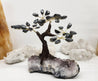Gemstone Tree - Hematite with Amethyst Base - 5-6" Tall Meraki Gemstones