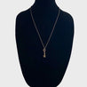 Skeleton Key Necklace, Precious Metal Clay Bronze Necklaces - Uni-T
