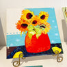 Sunflower Tile Art, Trivet, Hot Plate BRJA