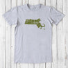 Massachusetts Map Shirt | Bamboo T shirt for Men | Organic Clothing