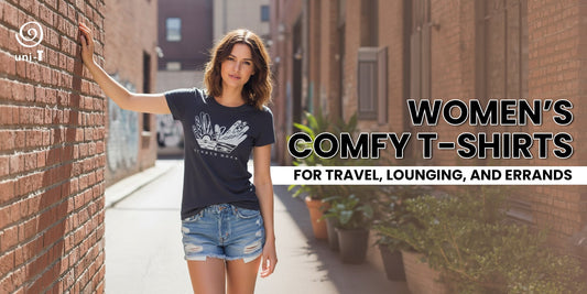 Women’s Comfy T-Shirts for Travel, Lounging, and Errands
