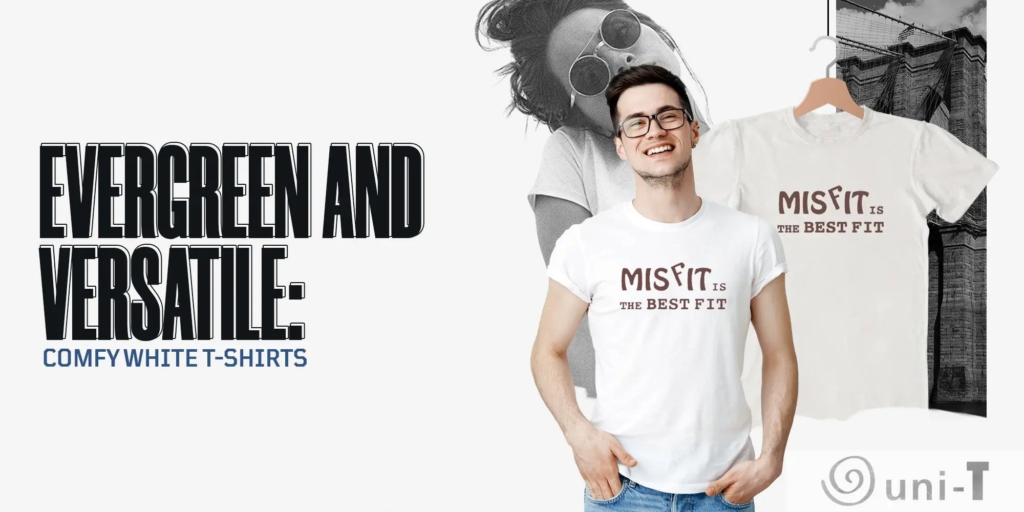 Comfortable-White-T-shirts-for-Men-and-Women-Top-Picks-from-Uni-T Uni-T