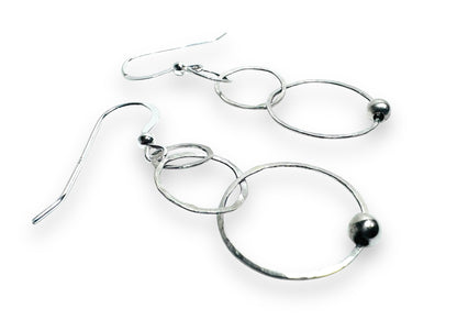 Triple Circle Earrings*