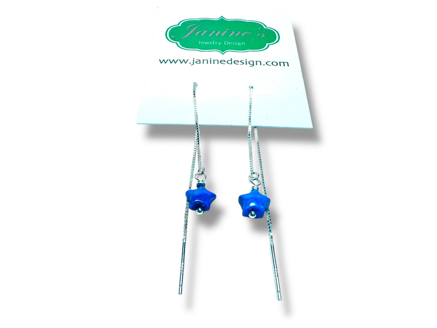 Star Chain Earrings/Threader Earrings*