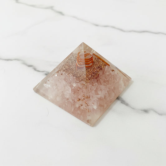 Orgonite Resin Crystal Pyramids Janine Gerade