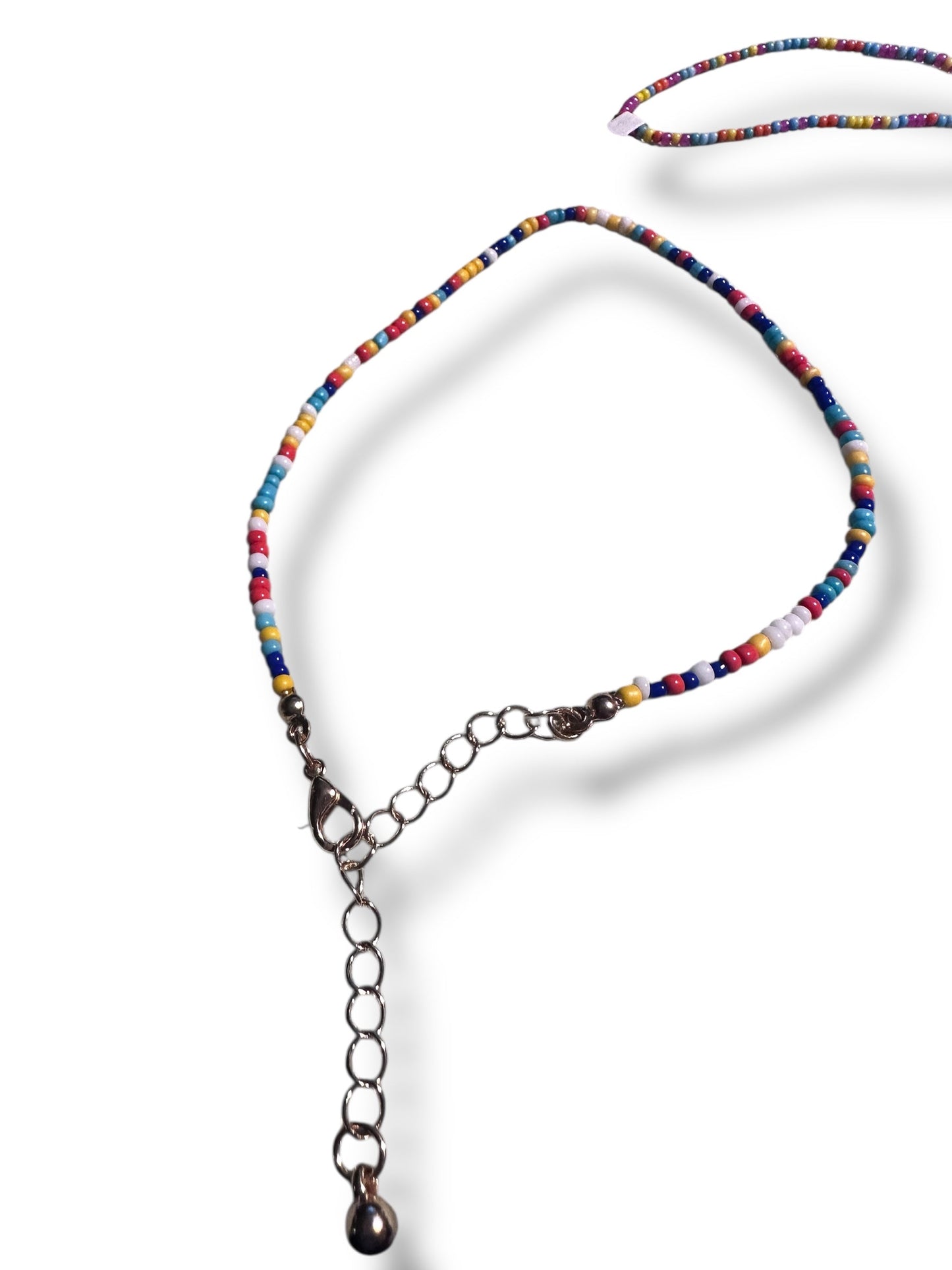 Summer Vibe Beaded Anklet/ Colorful Ankle*