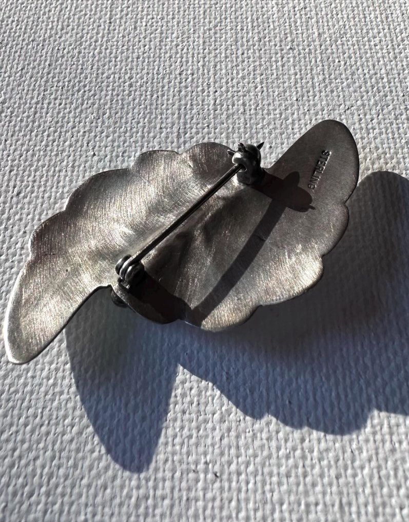 Navajo Artist B. Yazzle Sterling pin*