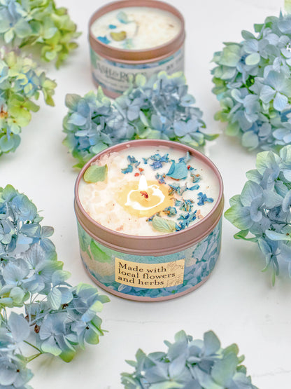 By the Sea - Hydrangea and Sea Salt Candle