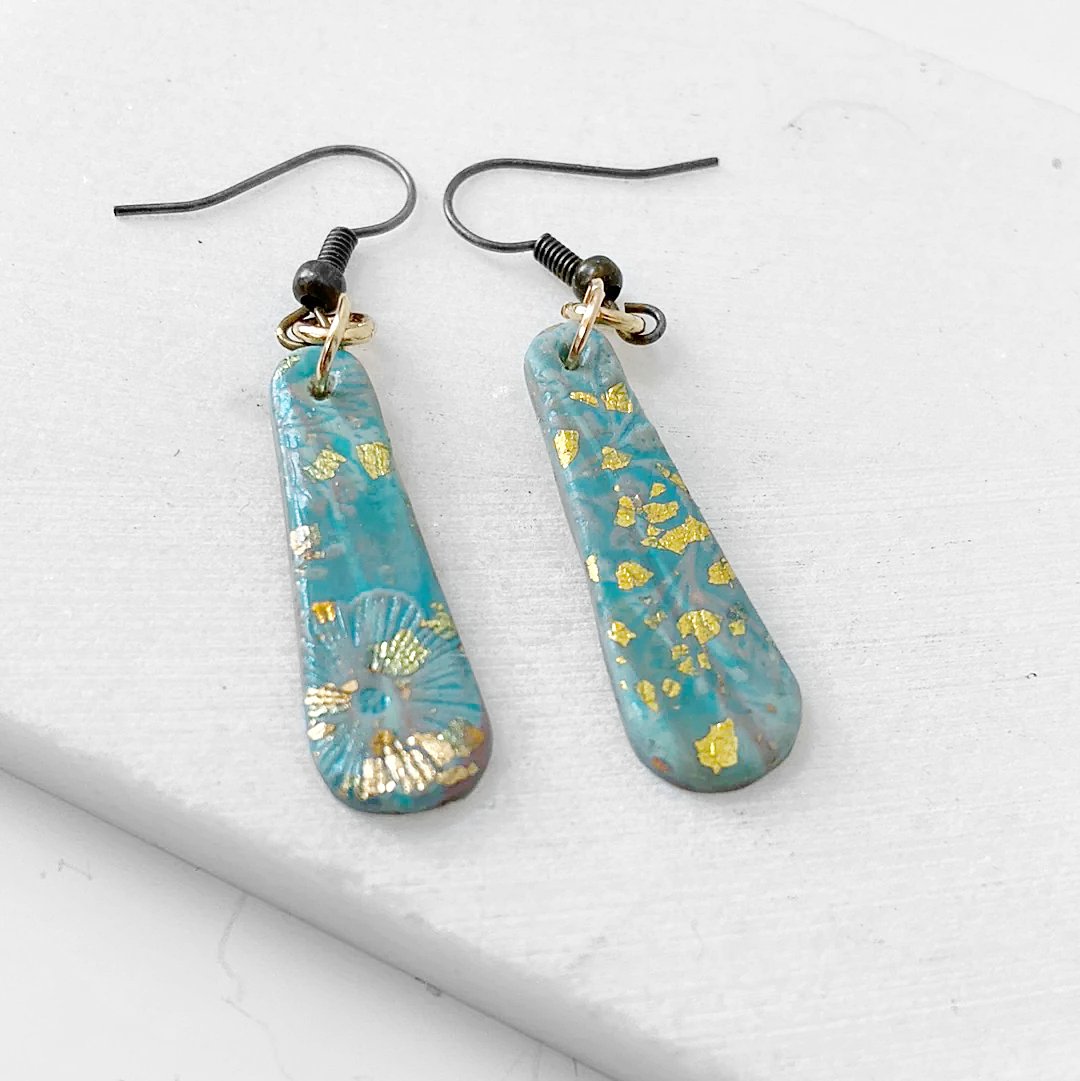 Polymer Clay Earrings/ Affordable Gifts, Uni-T Janine Gerade