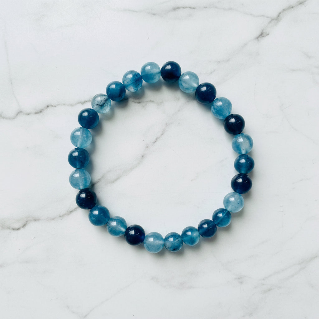 Jade Gemstone Stretch Bracelets