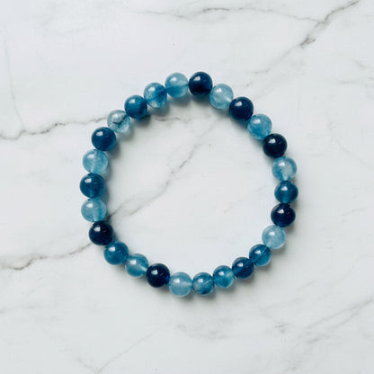 Jade Gemstone Stretch Bracelets