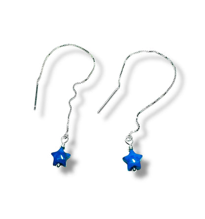 Star Chain Earrings/Threader Earrings*