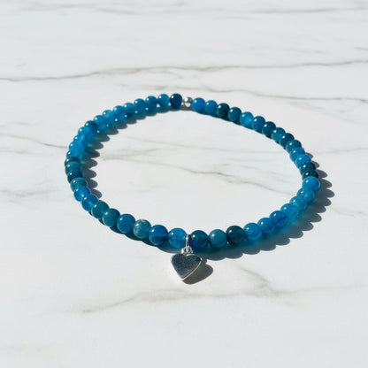 Gemstone Stretch Bracelet-Labradorite, agate, Calcite, Chalcedony Gemstone Stretch Bracelet Janine Gerade