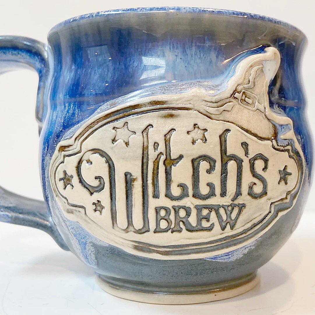 Witches Brew mug Megan Twing