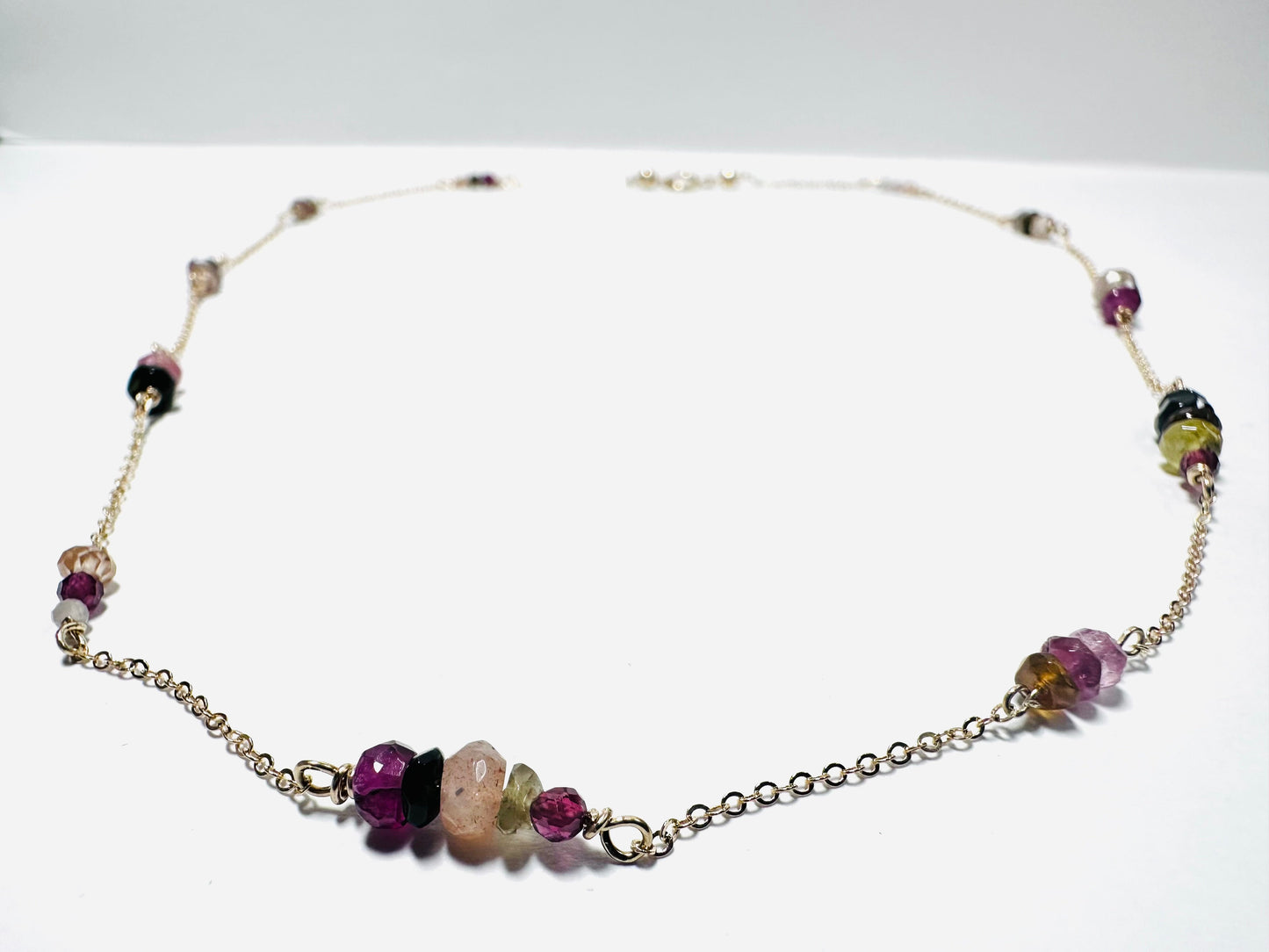 Tourmaline Necklace on Chain*