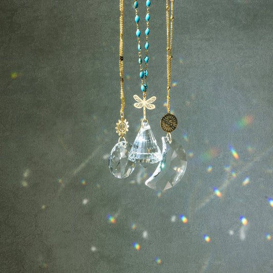 Pocket Suncatcher - Peace Flower