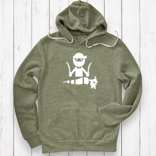Heather olive hoodie on white wood.png
