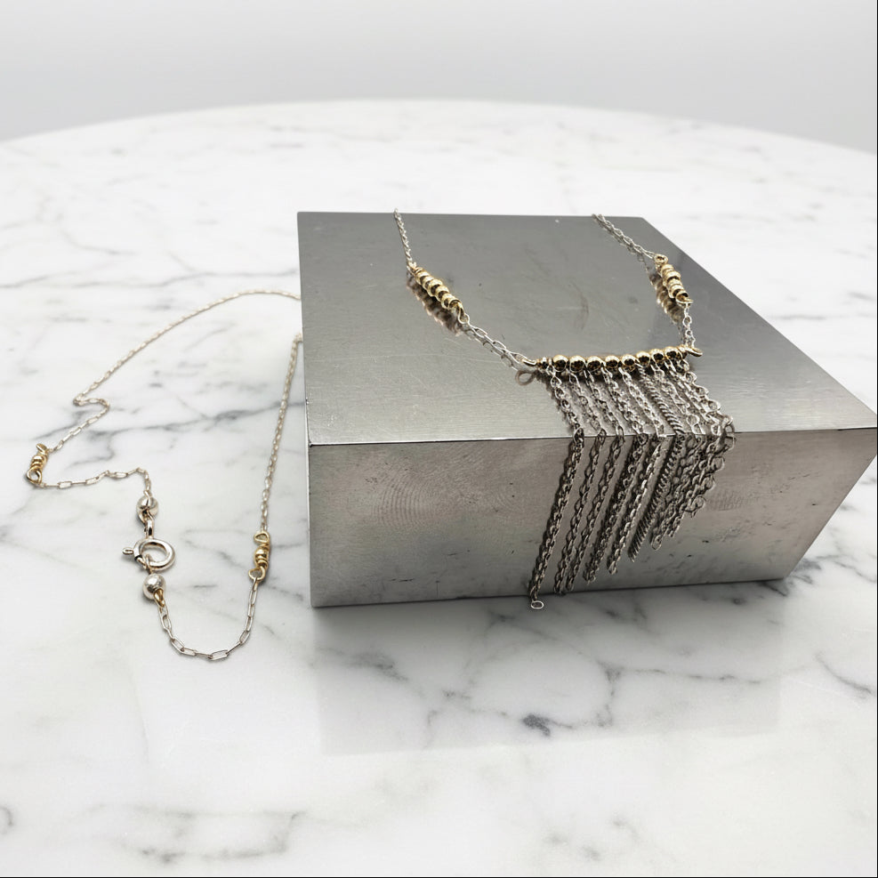 Cascading Chain Necklace