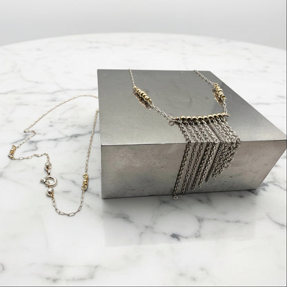 Cascading Chain Necklace