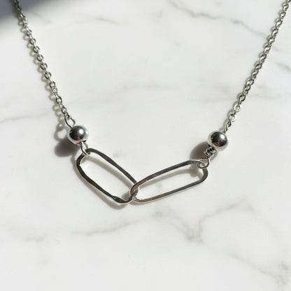 Circle Charm Anklet/Sterling Silver Anklet-Uni-T Janine Gerade