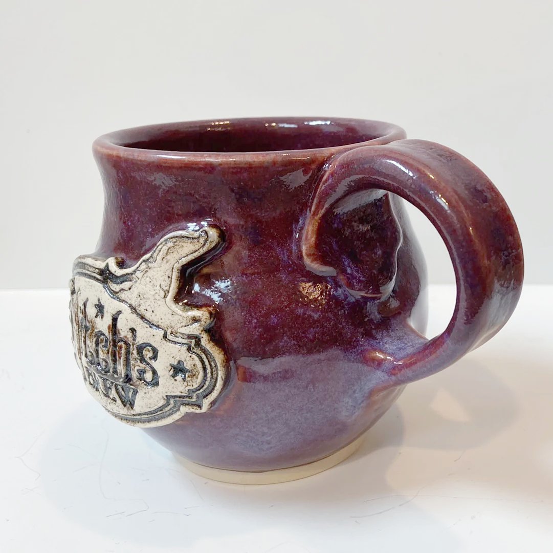 Witches Brew Purple Mug Megan Twing