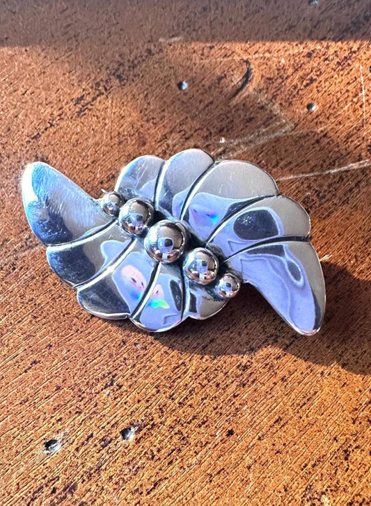 Navajo Artist B. Yazzle Sterling pin*