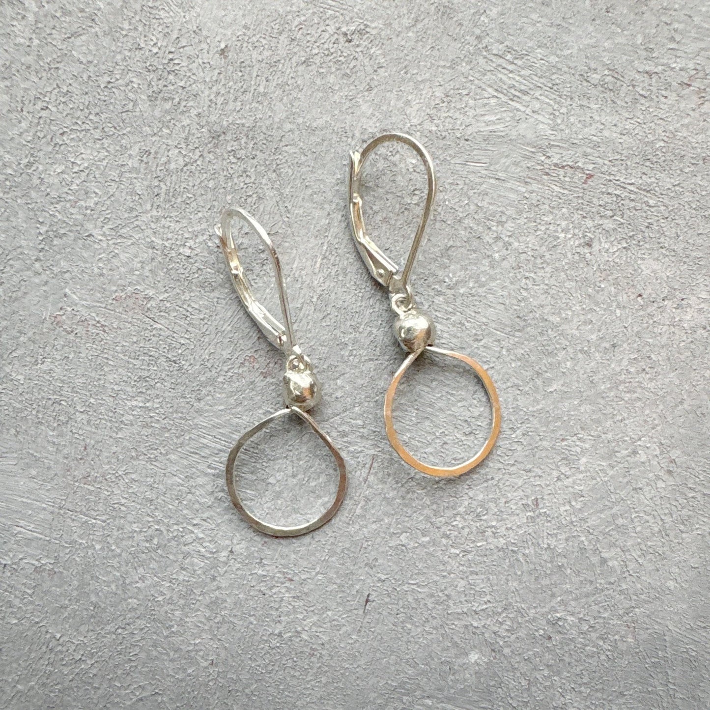 Silver Teardrop Earrings