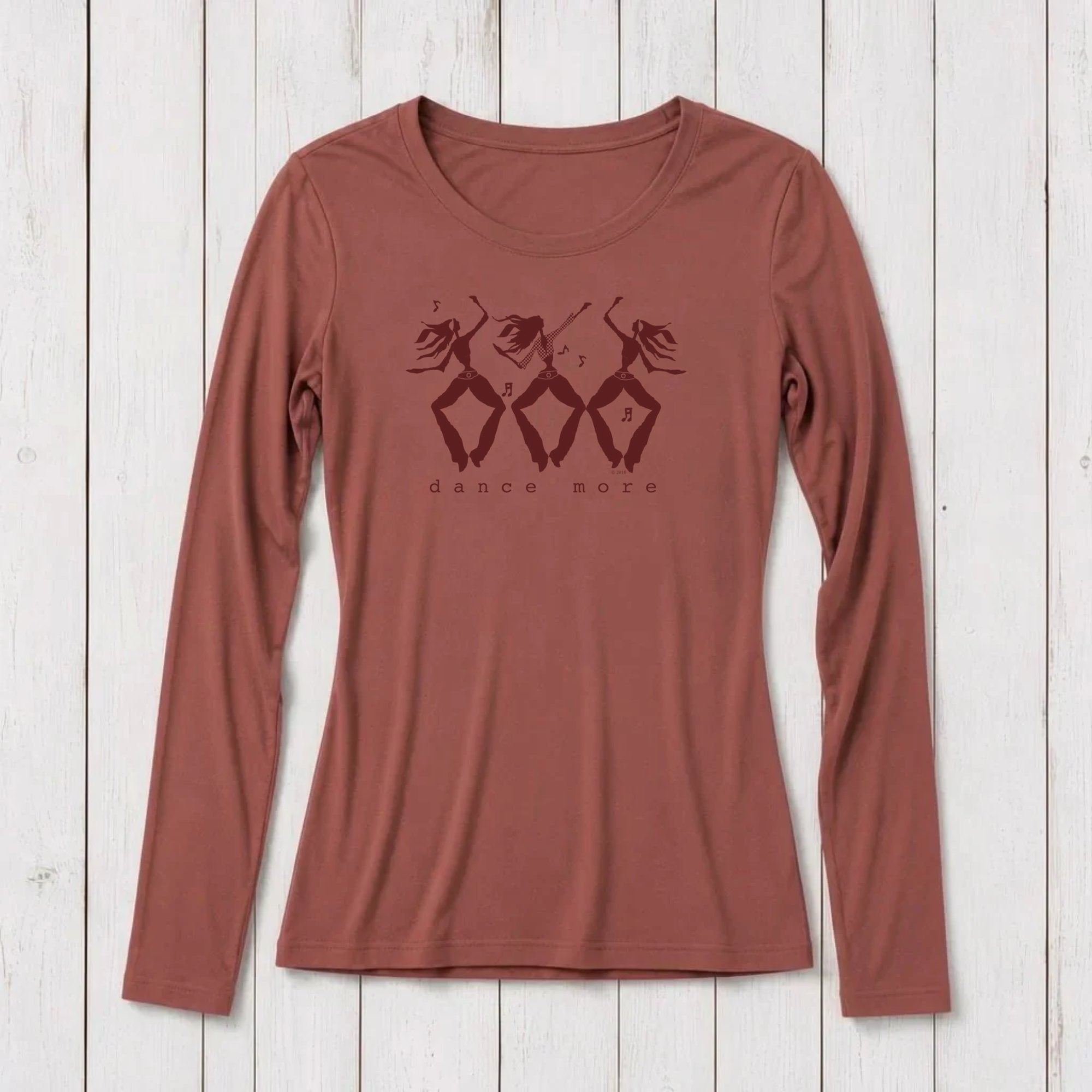 Women's Dance Long Sleeve T-Shirt in Bamboo & Organic Cotton | Uni