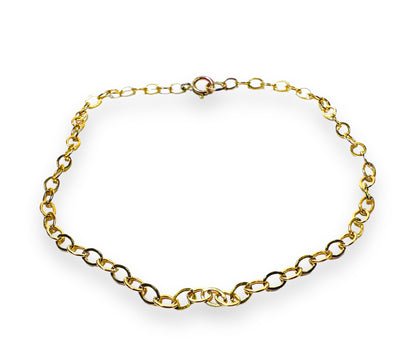Dainty Gold Filled Chain Bracelet*