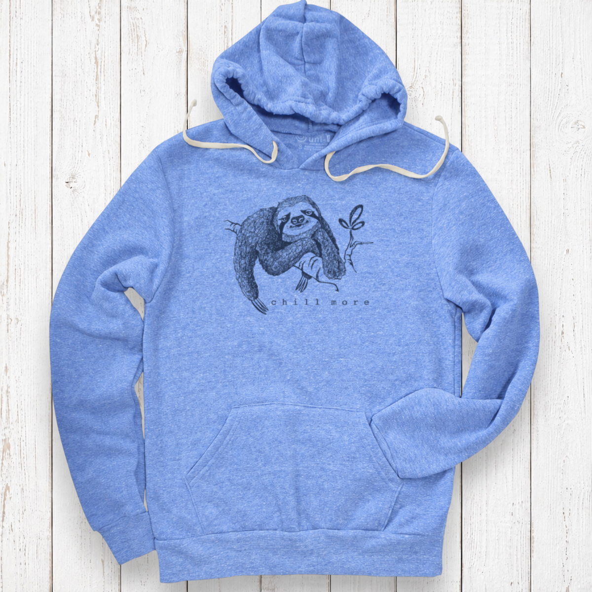 Light periwinkle hoodie on white wood.png