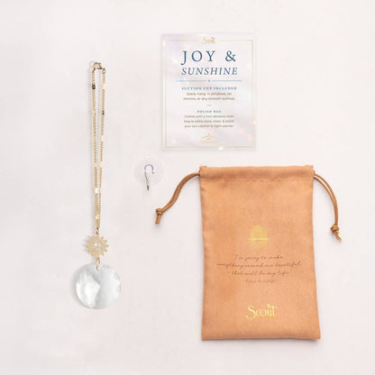 Pocket Suncatcher - Peace Flower