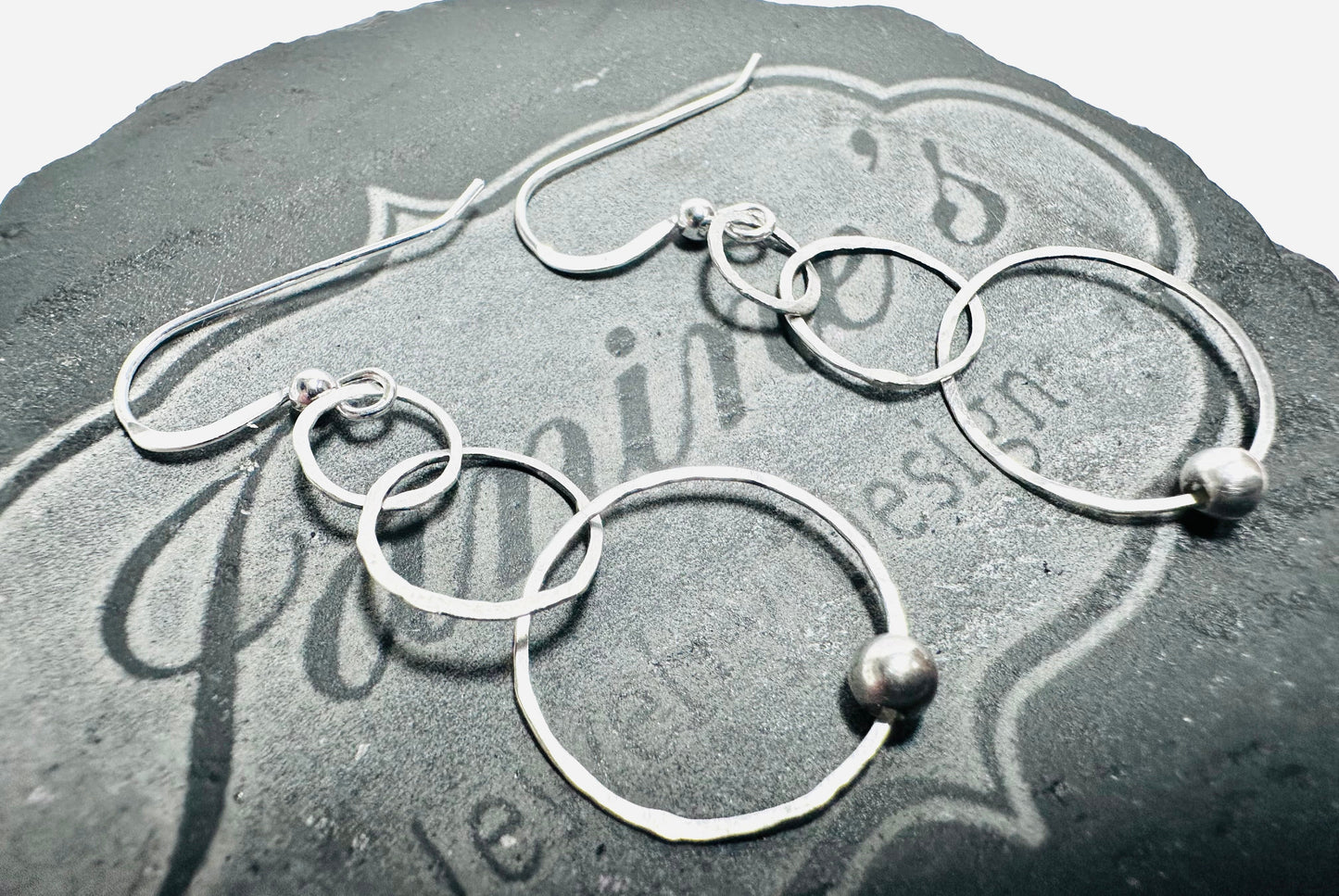 Triple Circle Earrings*