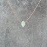 Opal Necklace/ October Birthstone Necklace- Uni-T Janine Gerade
